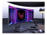 LG UltraGear 34GS95QE-B - Vänster vinkel